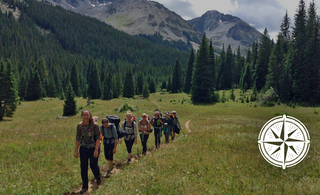 people hiking