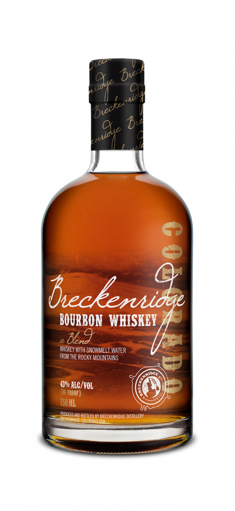 Breckenridge Bourbon Whiskey bottle 750 mL