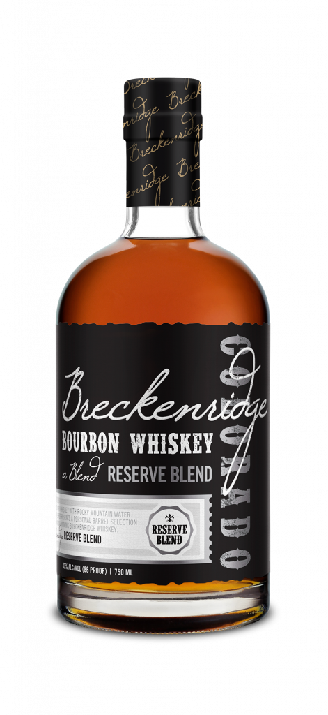 Breckenridge Bourbon Whiskey Reserve Blend Bottle 750 mL