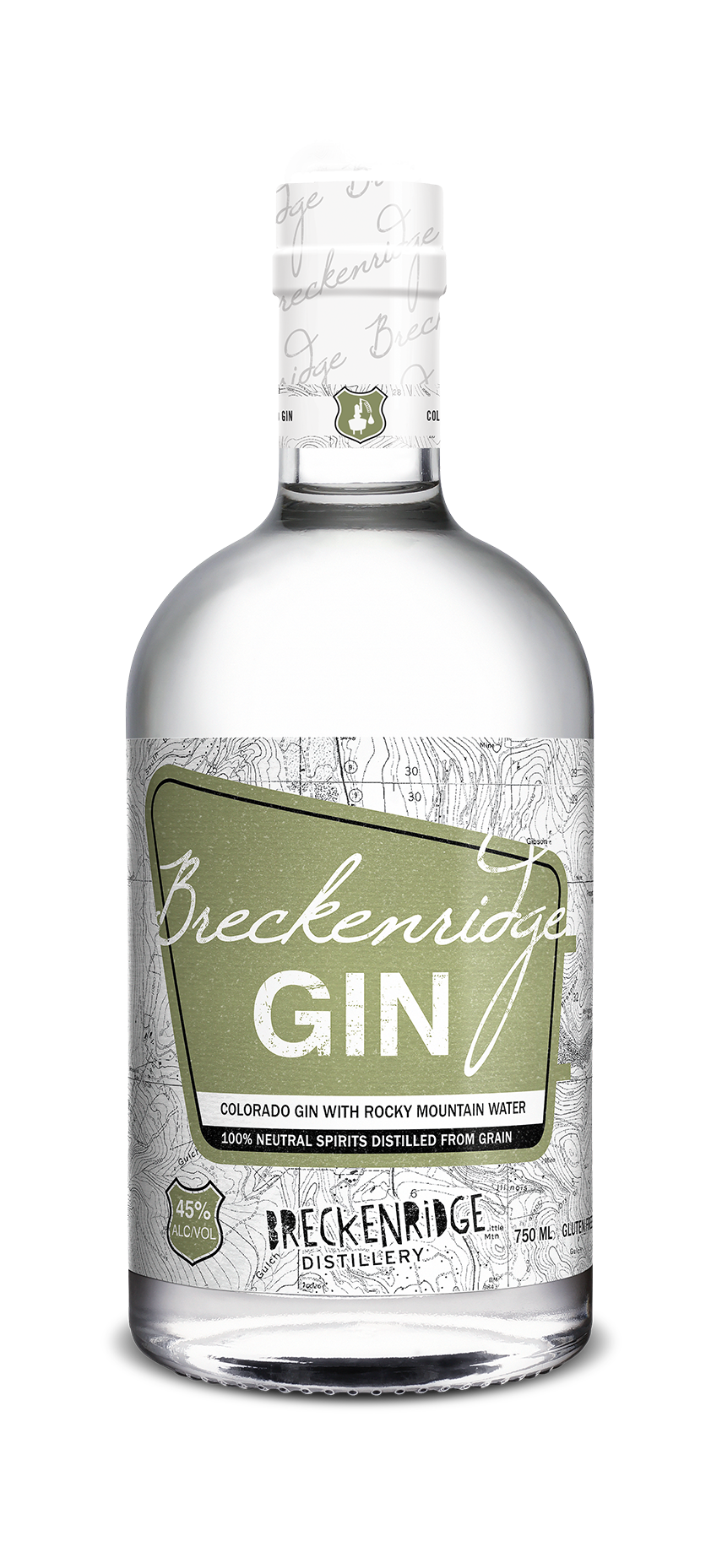 Breckenridge Gin bottle 750 mL