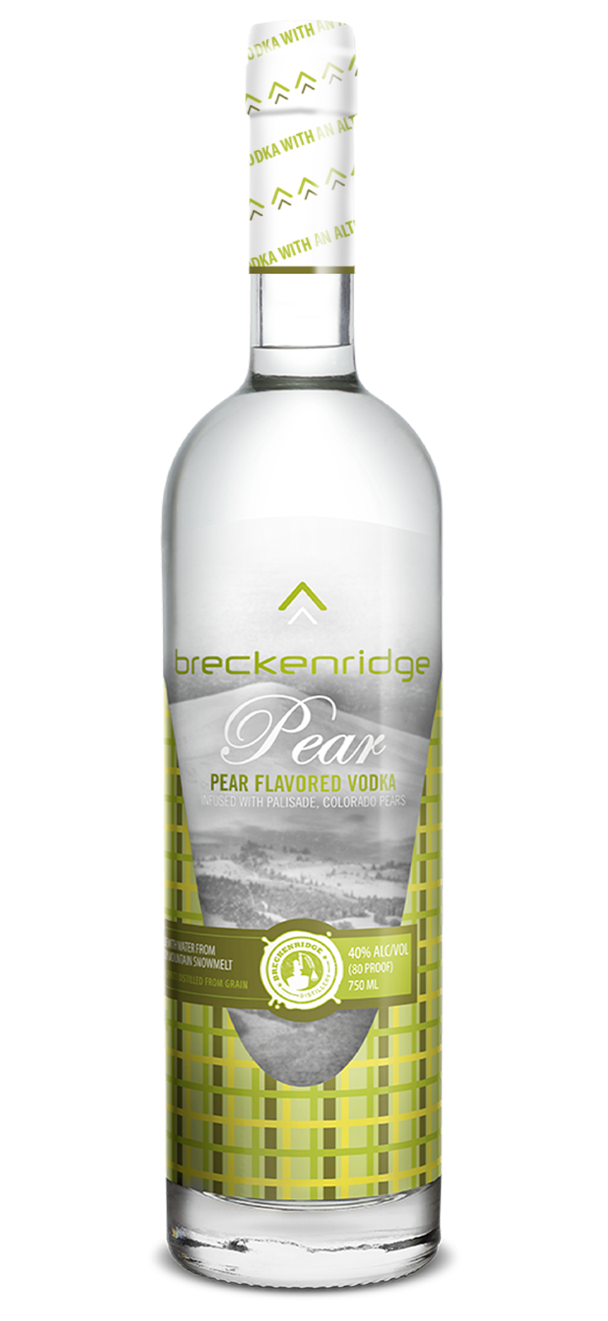 Breckenridge Pear Vodka bottle 750 mL