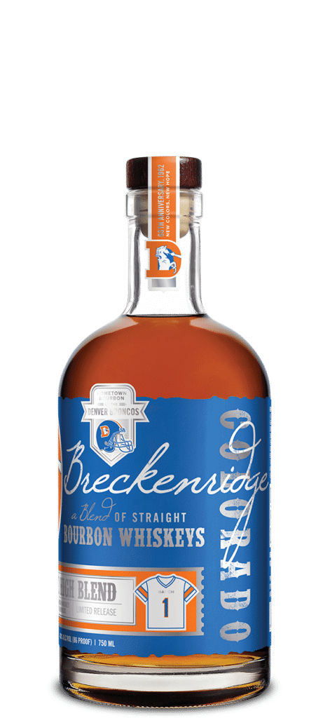 Breckenridge Bourbon Whiskey Denver Broncos
