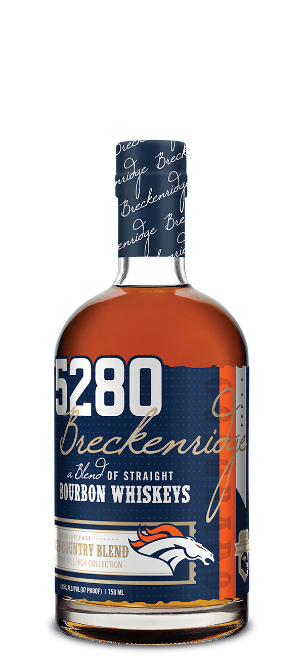 Breckenridge Broncos Whiskey Where To Buy SPECIALTY RELEASE: BRONCOS COUNTRY BLEND 'BLUE' - Breckenridge Distillery