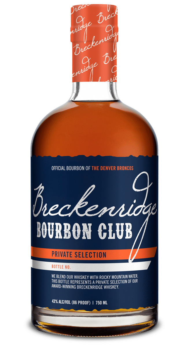 Denver Broncos  Breckenridge Bourbon Club